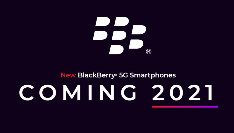 全新黑莓5G手机